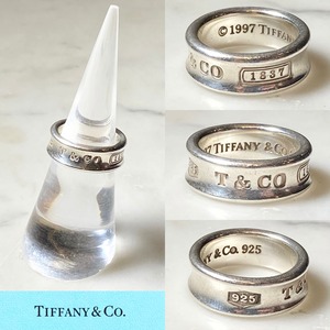 vintage 1997’s TIFFANY silver “1837” ring (size 9)