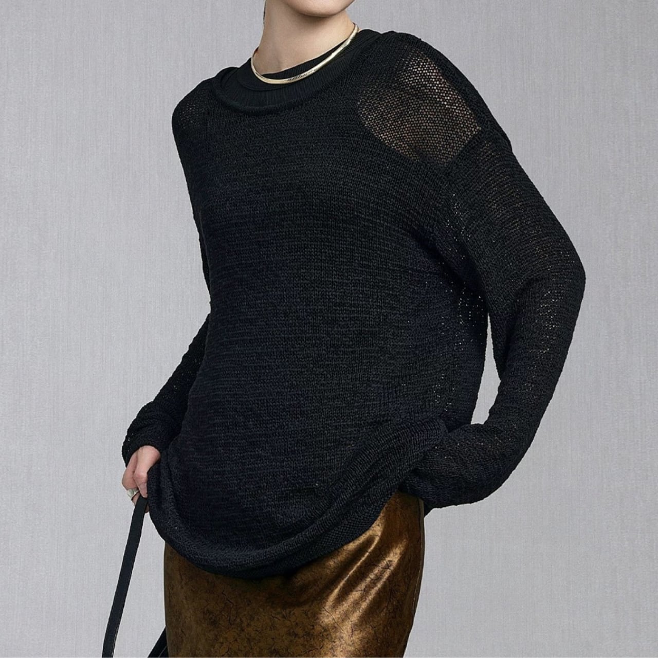 sheer loose Knit 00027