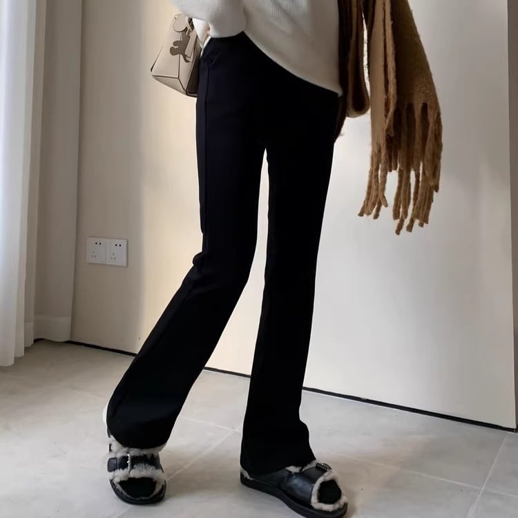 ロングフレアパンツ 2color APA0005