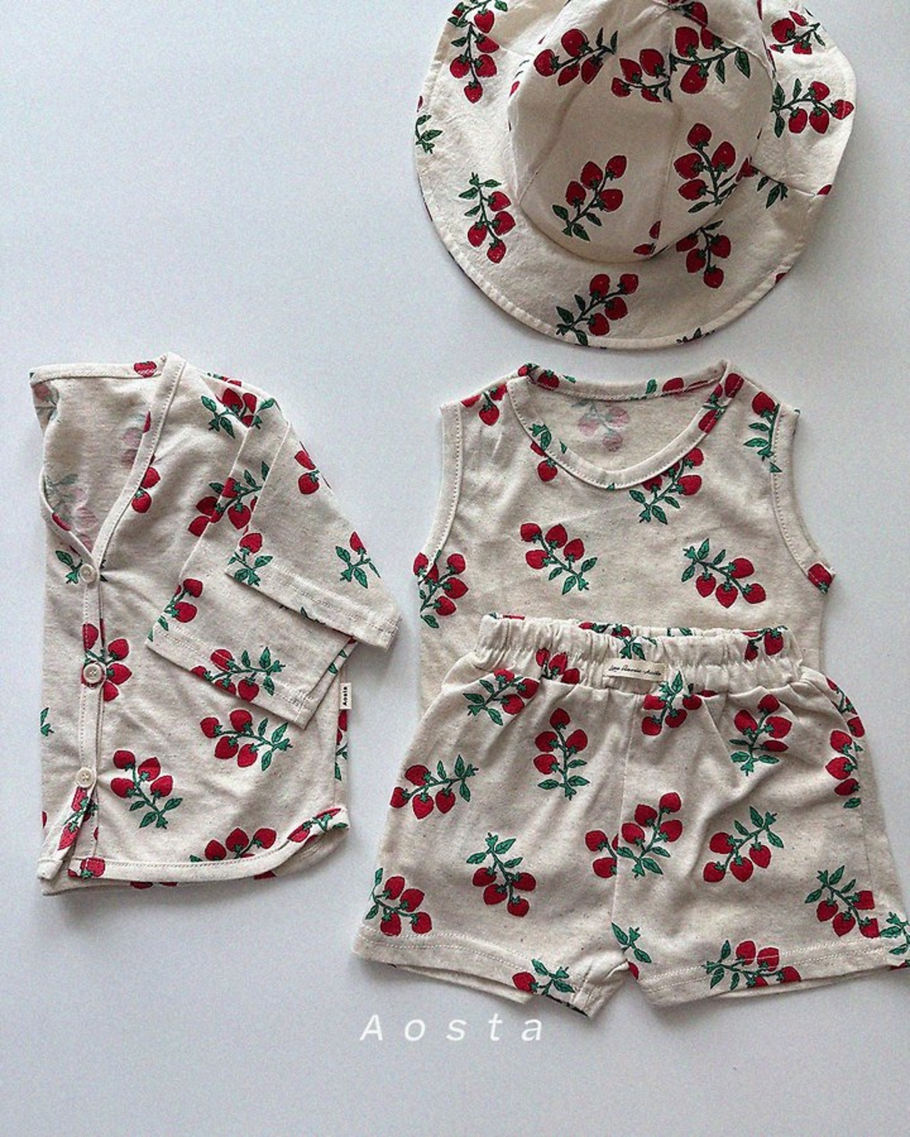 [Aosta] Linen Sleeveless Tee / [아오스타] 린넨나시티