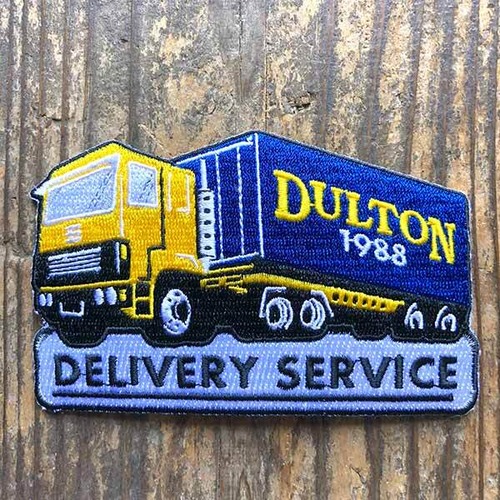 DULTON WAPPEN C DELIVERY SERVICE ダルトン ワッペン C デリバリーサービス 30周年記念 パッチ アップリケ