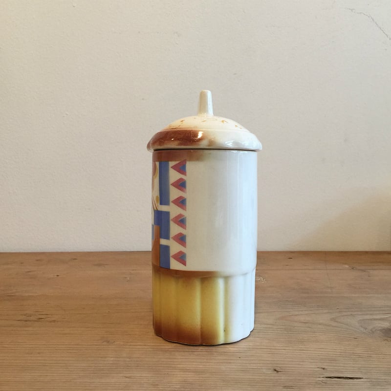 アンティークAllumettesとキャニスター3点