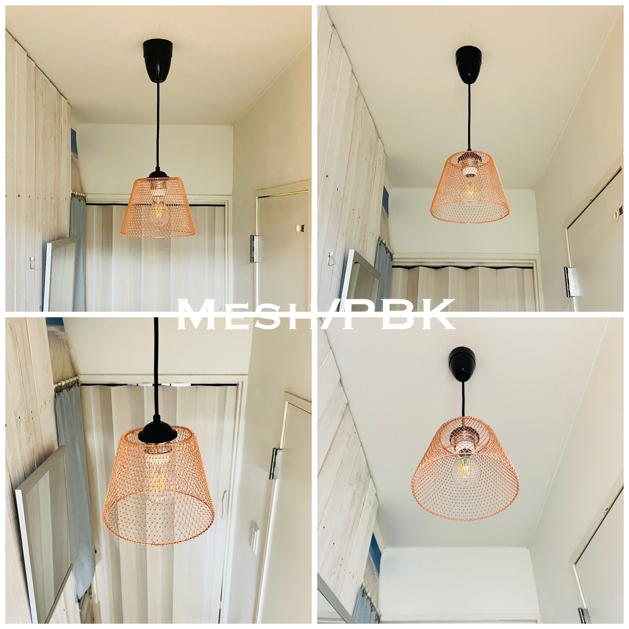 ペンダントライト Mesh/PBK 照明 天井 ライト E26 インテリア ペンダントライト Mesh/PBK 照明 天井 ライト E26 インテリア