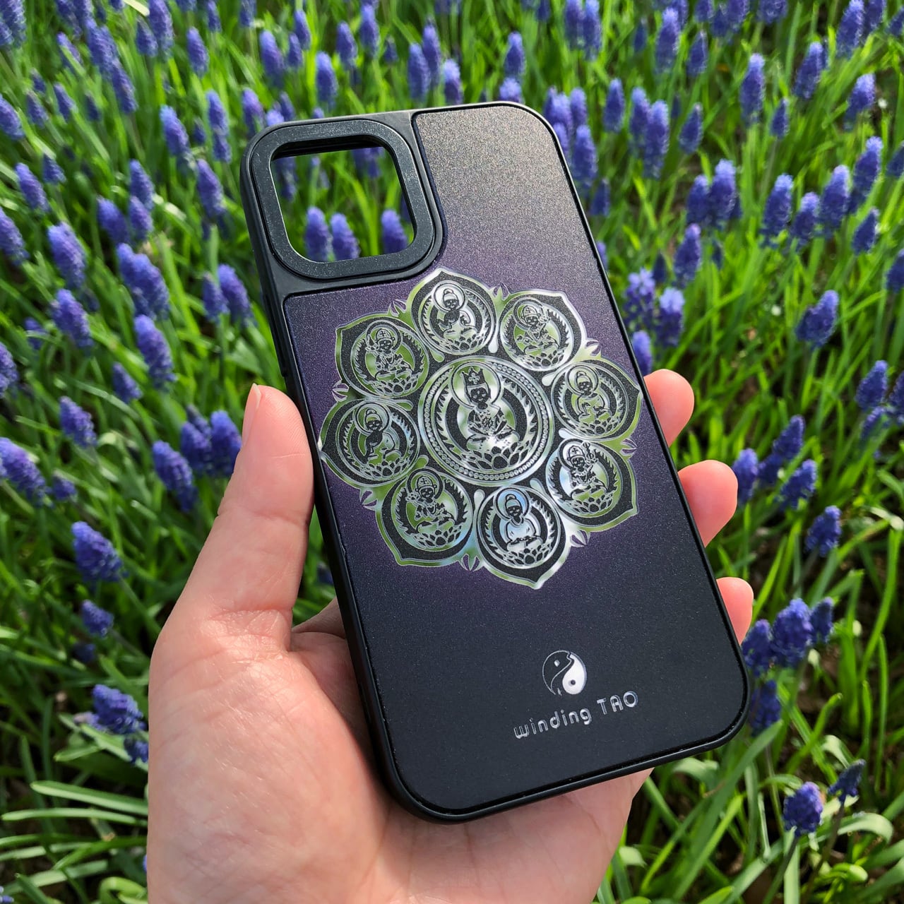 曼荼羅 ミラーiPhoneケース〈仏像スマホケース〉 | 【くねくね道