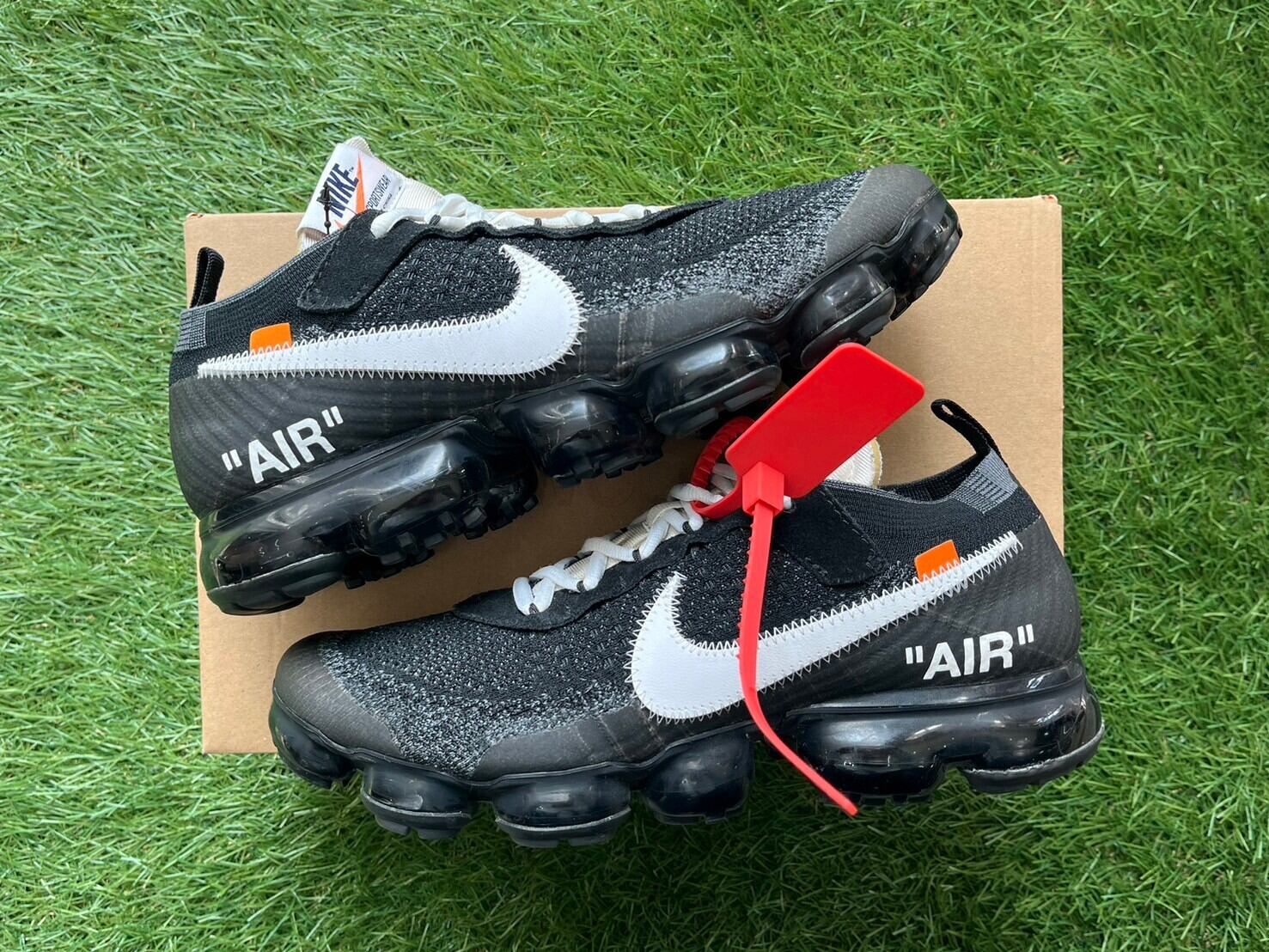 NIKE × OFF-WHITE THE 10 : AIR VAPOR MAX FK BLACK AA3831-001 27cm 