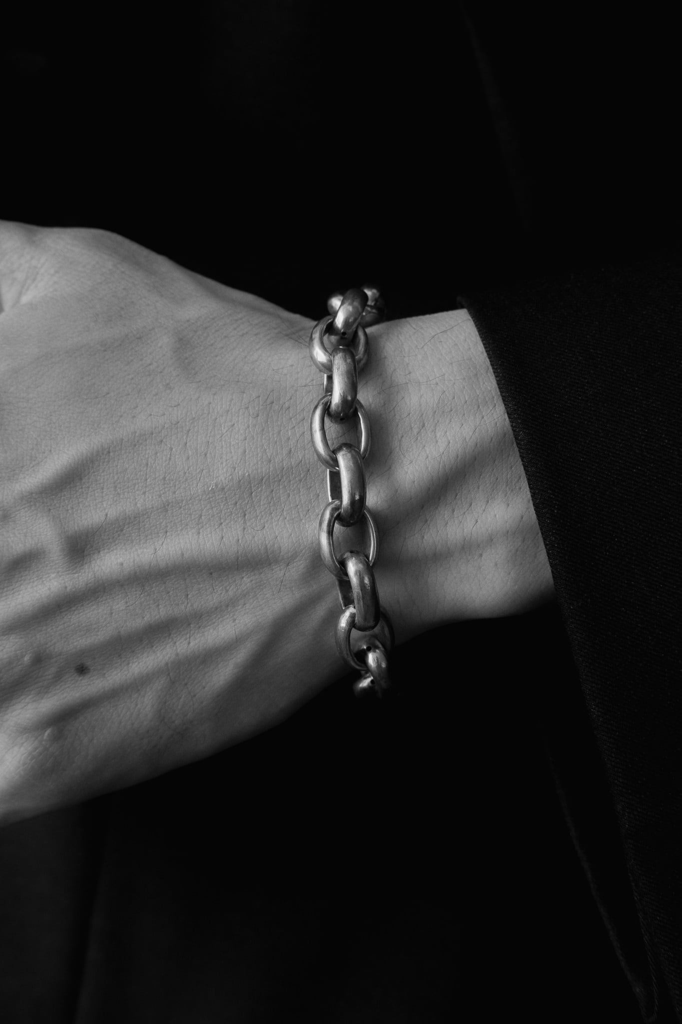 SILVER925 OVAL LINK BRACELET/シルバー/ブレスレット SILVER925 OVAL LINK BRACELET/シルバー/ブレスレット