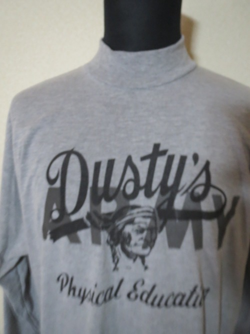 DEAD STOCK COLLEGE OVER PRINT US ARMY LONG SLEEVE T / DUSTY'S 3