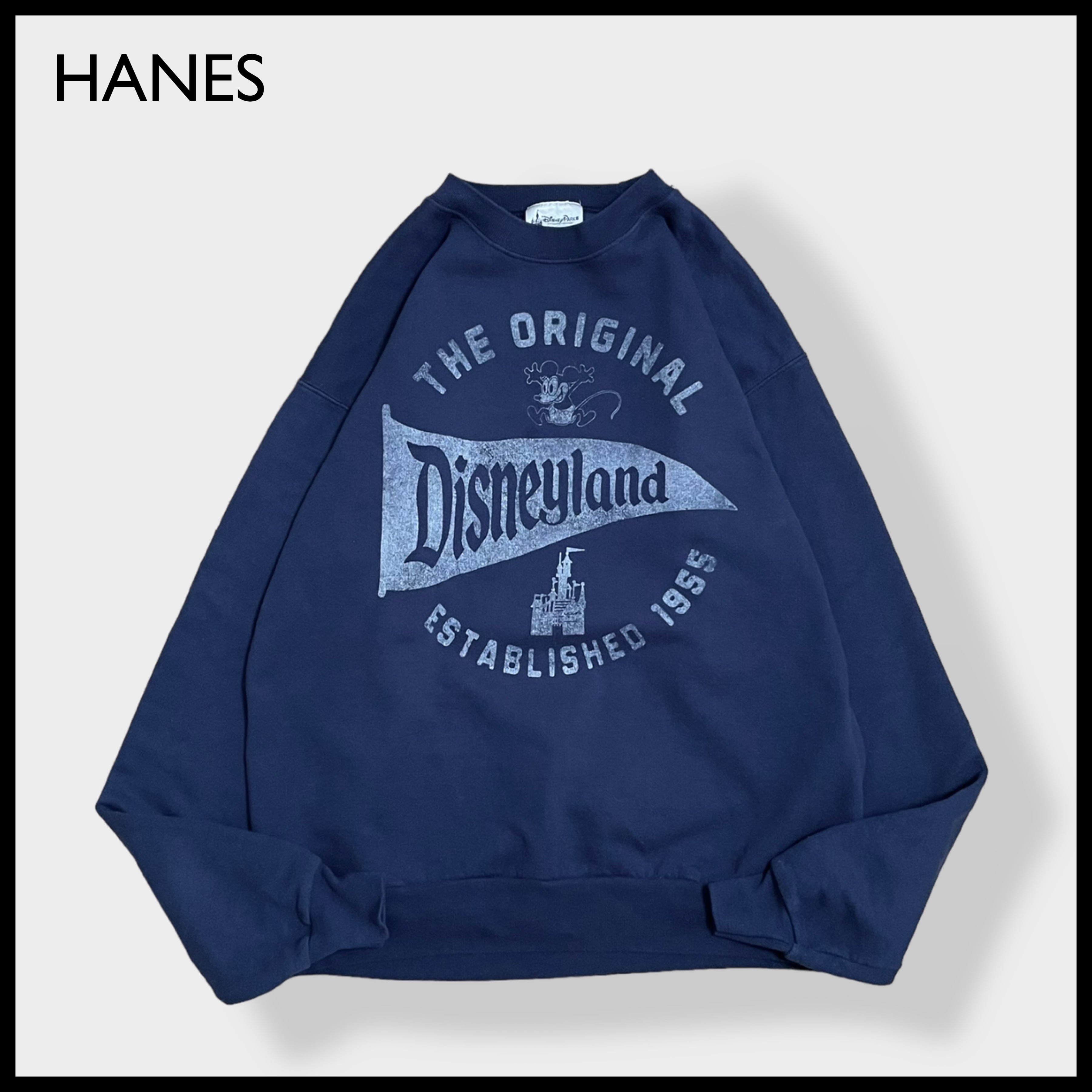 HANES】ディズニーランド Disney Parks アーチロゴ スウェット