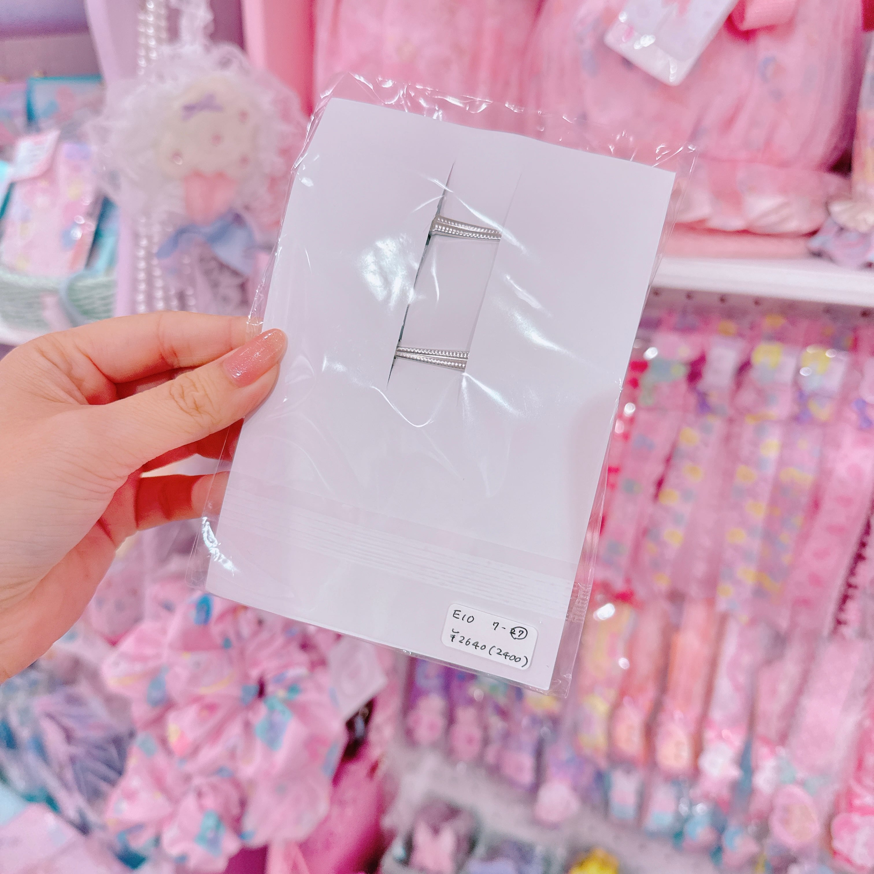 【E10】7-27ツインヘアクリップ