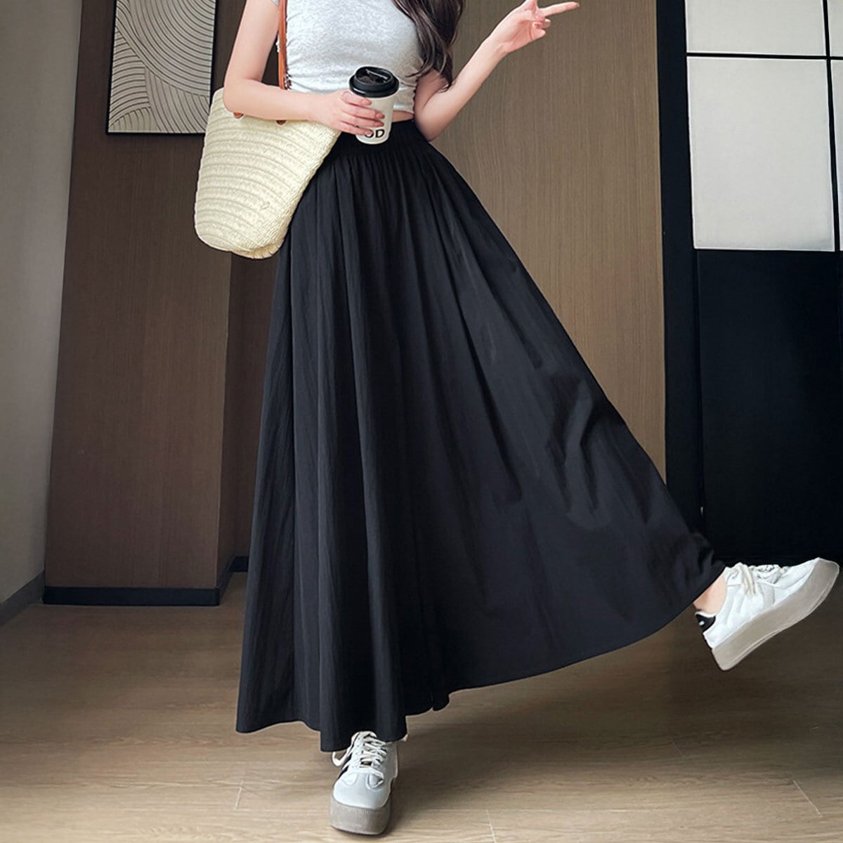 ワイドパンツ レディース 接触冷感 ガウチョ 韓国 おしゃれ 大人 かわいい きれいめ カジュアル ゆったり リラックス 涼しい 薄手 春夏秋 ハイウエスト フレアパンツ 大人可愛い 大人女子