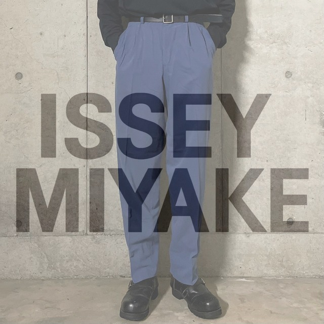 【ISSEY MIYAKE】design color slacks pants(msize)0218/tokyo