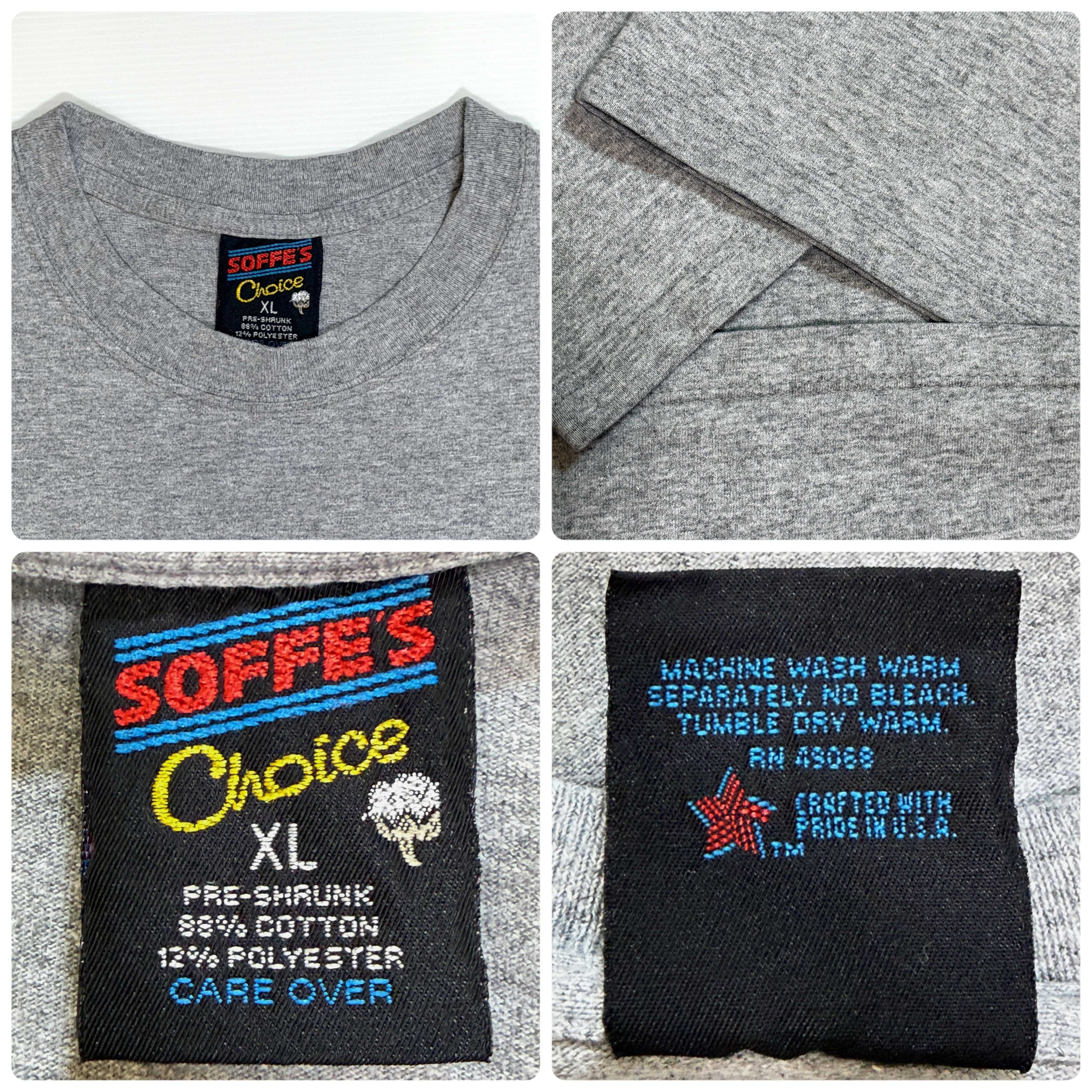 美品 USA製 90s SOFFE'S CHOICE SOFFE 20th Century FOX Logo Official