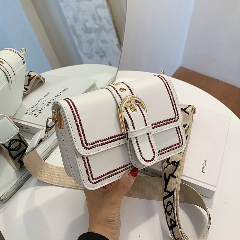 夏の野生のins小さなバッグ女性のバッグ2020人気の新しいトレンディなファッションワンショルダーメッセンジャーバッグネット赤い小さな正方形のバッグ Tiancai_Wing_Bag6465292