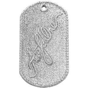 【AFO】SIGN DOG TAG PENDANT【SILVER】ドッグタグ ペンダント / ヘッド・チェーンセット【ゆうパケット配送対象商品】