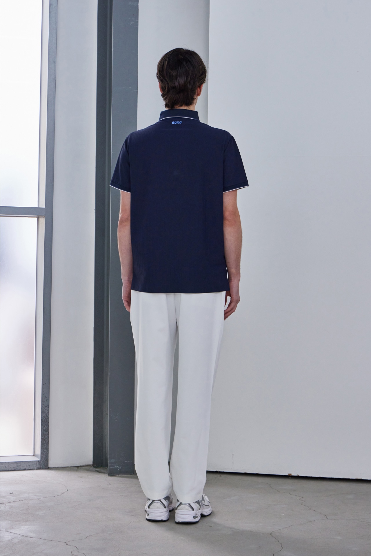 GOXO ゴーエックスオー スワグボール 冷感カラーTシャツ ネイビー