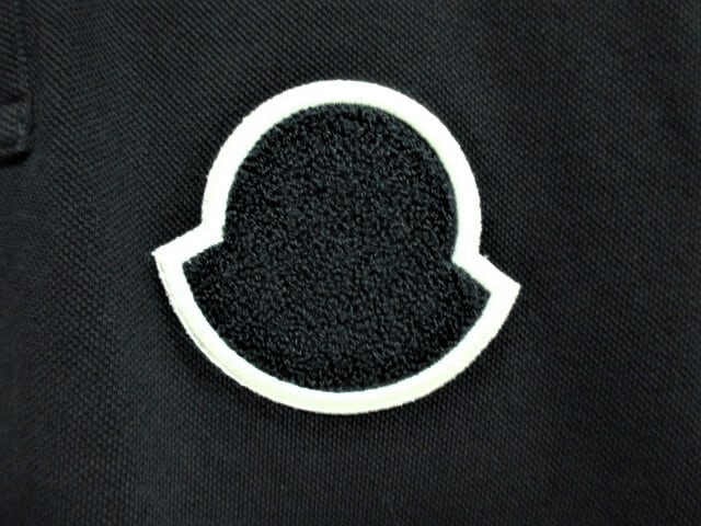 MONCLER モンクレール ビッグ ワッペン ポロシャツ 半袖/メンズ MONCLER モンクレール ビッグ ワッペン ポロシャツ 半袖/メンズ