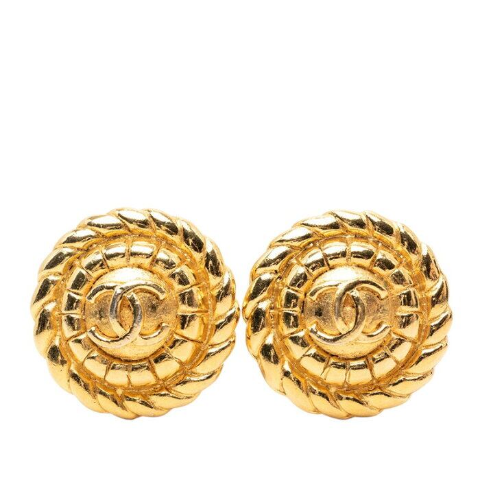 レディース は*つ様 CHANEL ヴィンテージ ゴールド イヤリング 2400