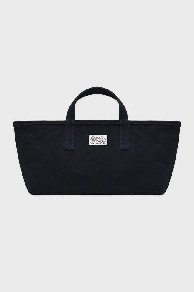 [SINOON] Rose Label Point Tote Bag (Navy) 正規品 韓国ブランド 韓国通販 韓国代行 韓国ファッション シヌン シヌーン
