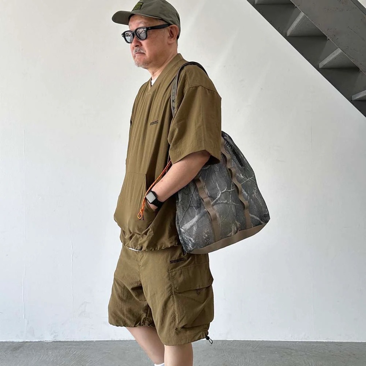 [WEEKENDER] WKDMESH TOTE RTC/ウィークエンダー/トートバック/迷彩/メッシュ