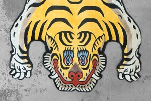 Tibetan Tiger Rug 《Lサイズ•シルク167》チベタンタイガーラグ