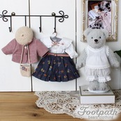 Vsb-0053 Ema Lightgray bear set(C)