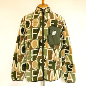 Trevor Fleece Jacket　Green / Brown