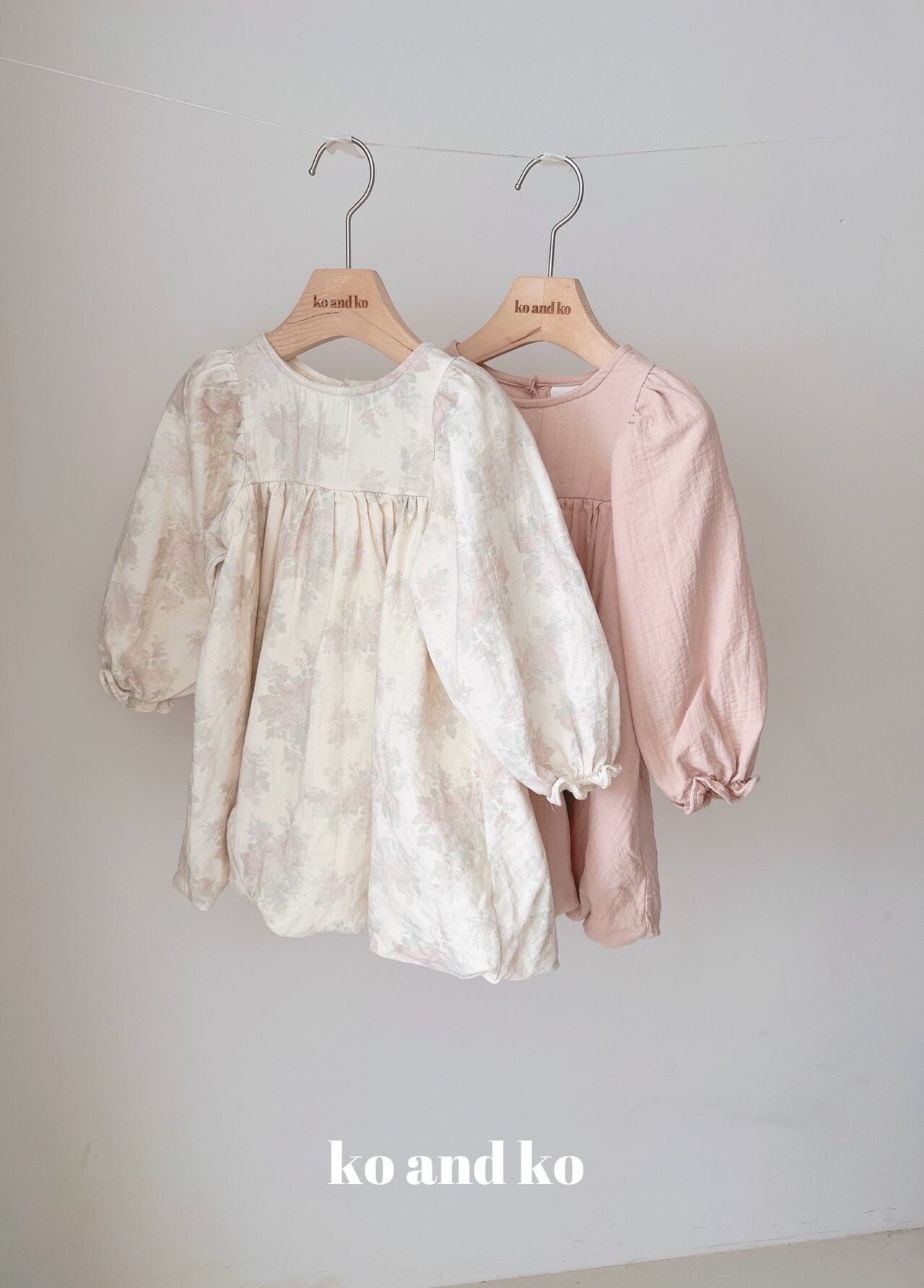 韓国子供服 / 26Autumn / 〖取寄〗ko and ko / パンプキンワンピース / ベビー服 / キッズ服 *XXS~L*