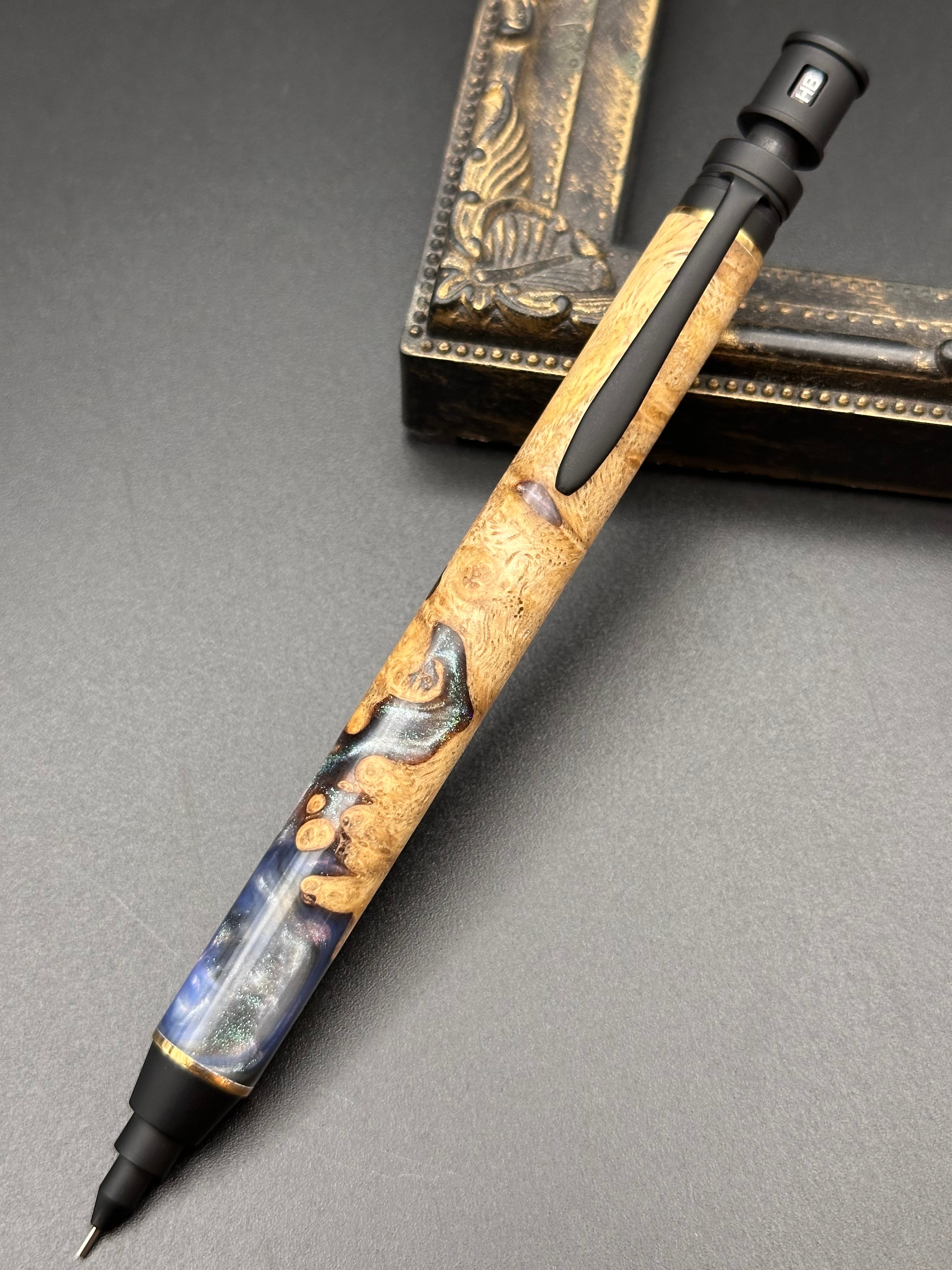 スタビライズドウッド(メープルバール)/替芯ケース | Flamberg