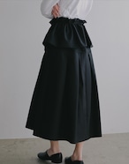 MANOF RUFFLE BELT FLARE SKIRT 2色展開