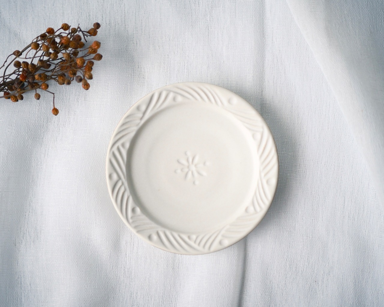 カップ&ソーサー(寸胴カップ) ホワイト① / シイナナナエ(tone.) 画像6