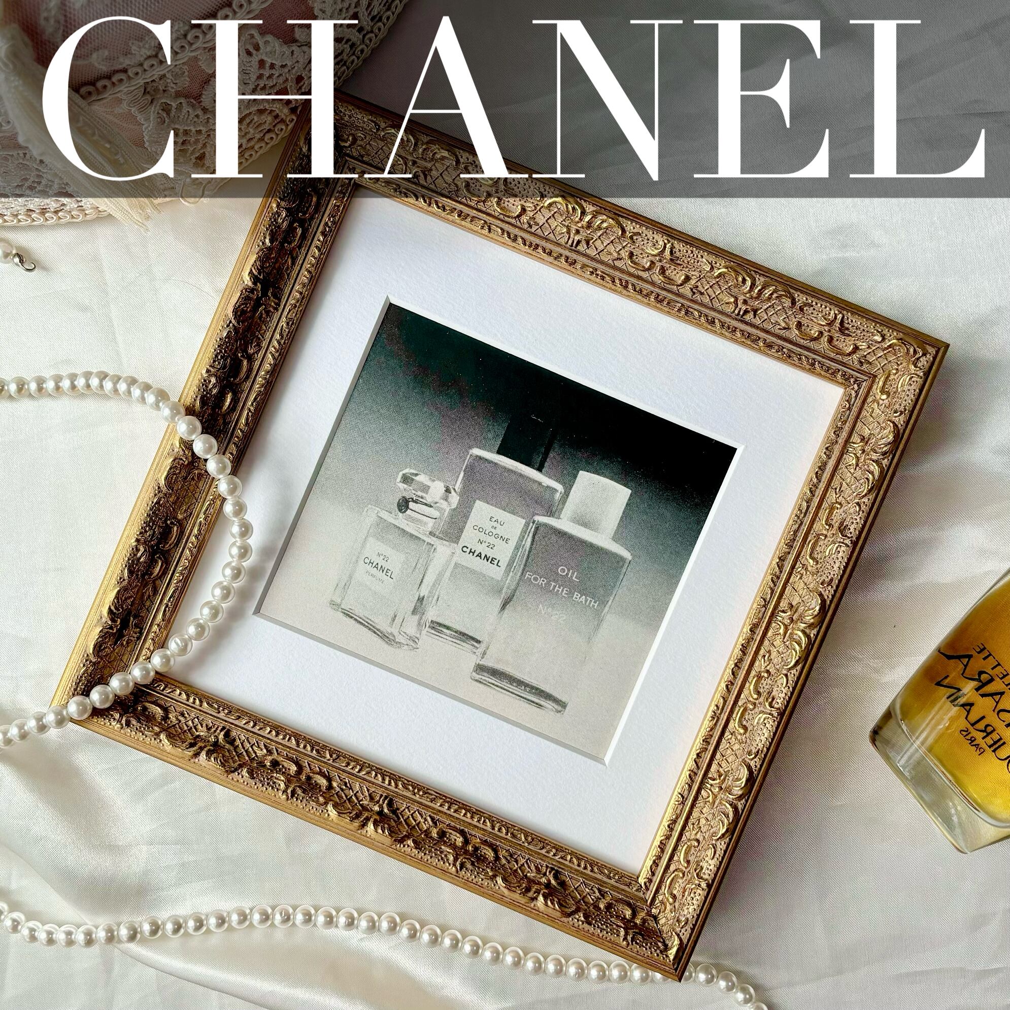 1992 広告 巳年の正月飾りに！＞CHANEL シャネル ポスター