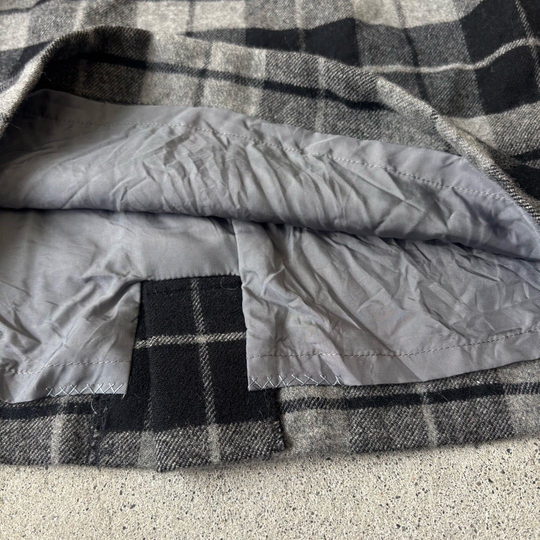 courreges skirt / クレージュ チェック柄スカート #z143 | KAU