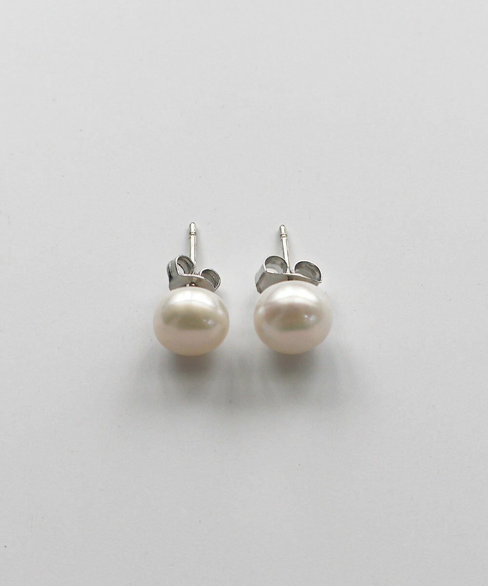 【シルバー925】ウォーターパール ピアス / silver925ポスト 韓国製