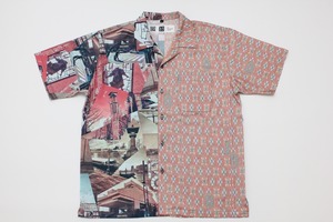 サステナブルシャツ 両国アロハ A-008 Lサイズ