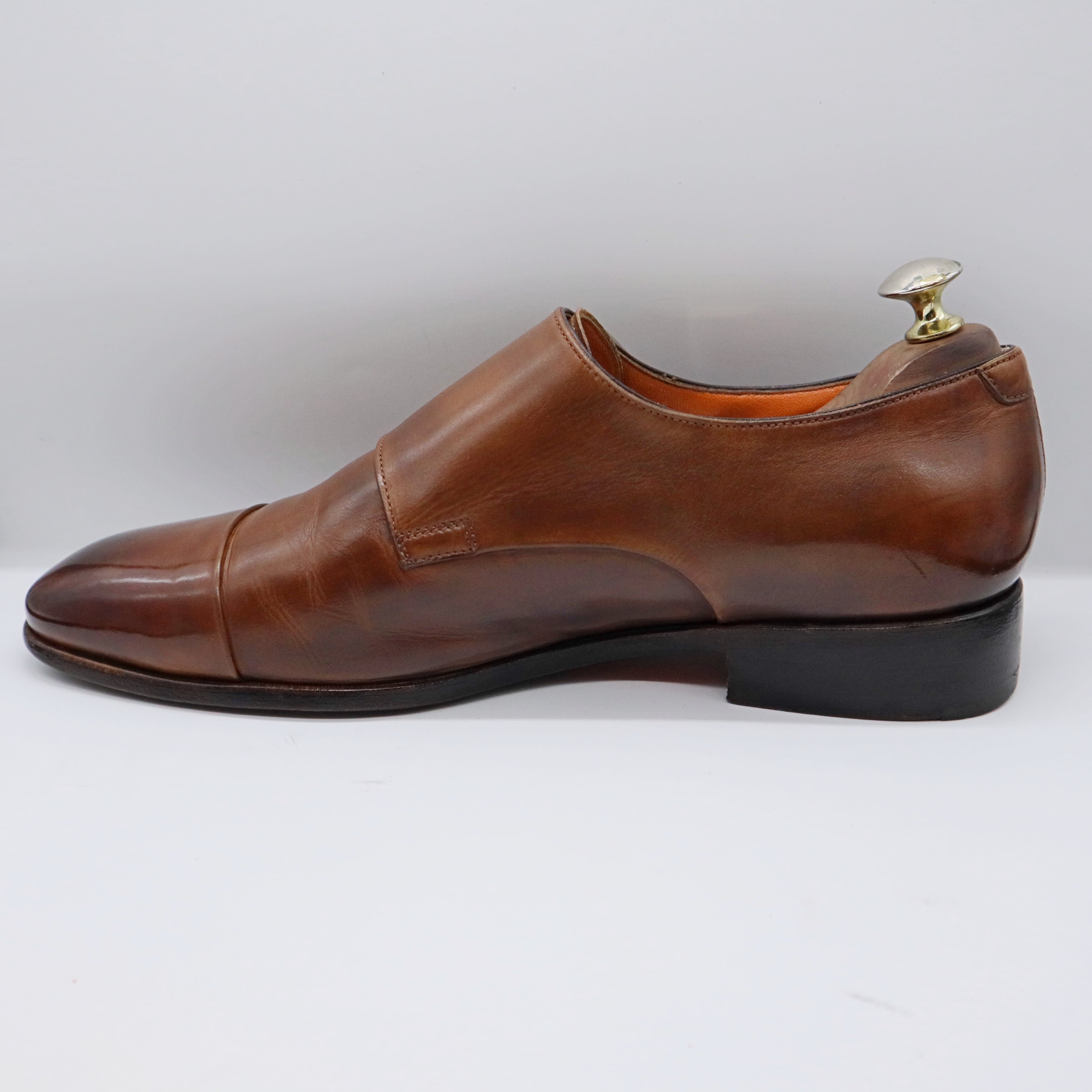 サントーニ / Santoni / ダブルモンクストラップ / 中古革靴 / 6 ...