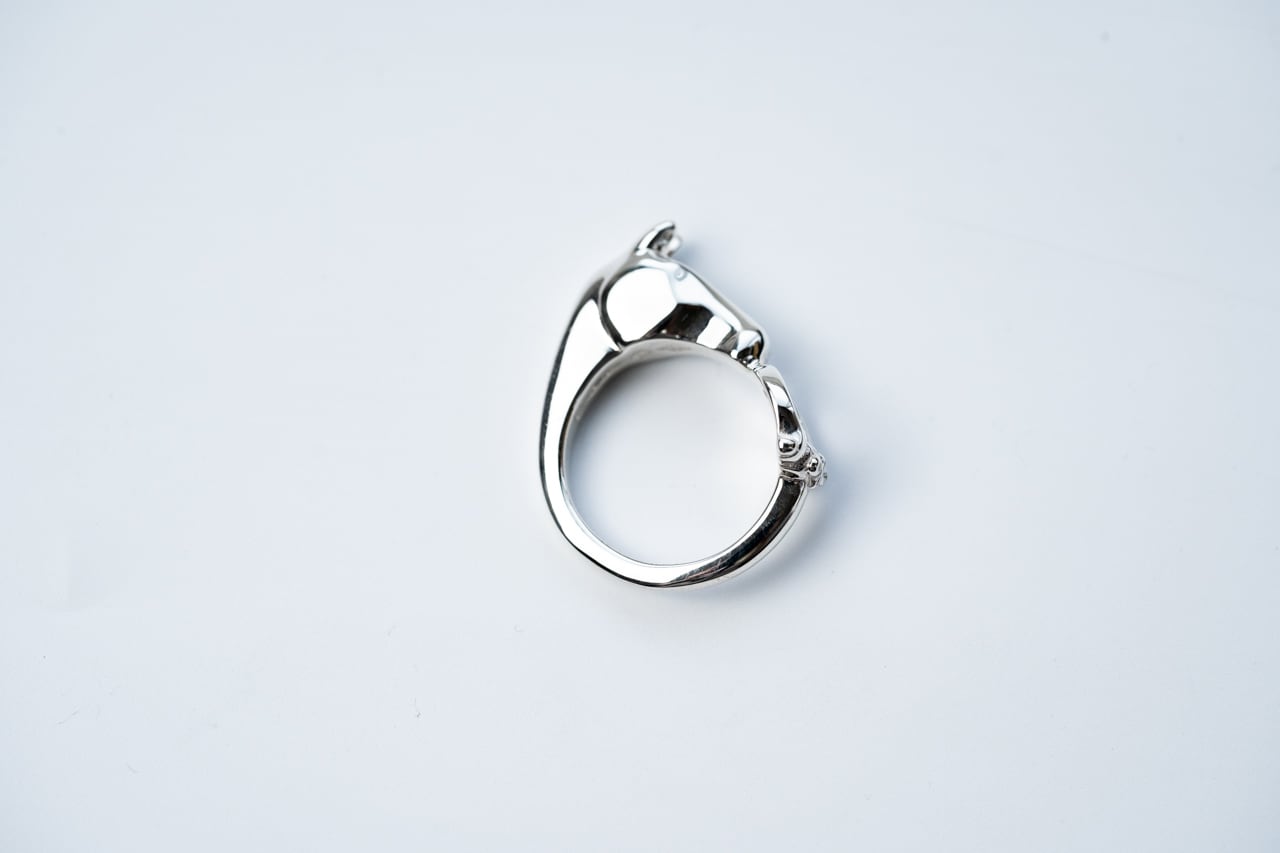 R-080 Horse ring (horse bit) | WAKAN SILVER SMITH online store