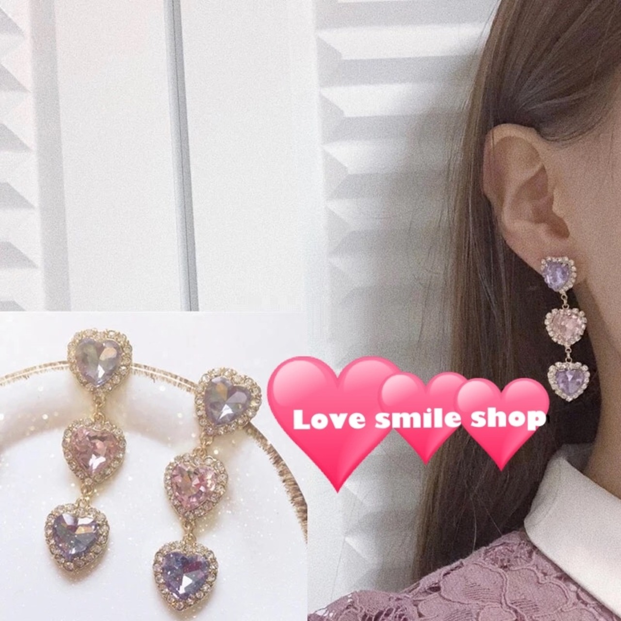 激カワ♥️ピアス】 落ち着ける