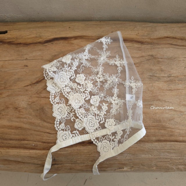 ⭐︎即納⭐︎[ choucream ] lace bonnet