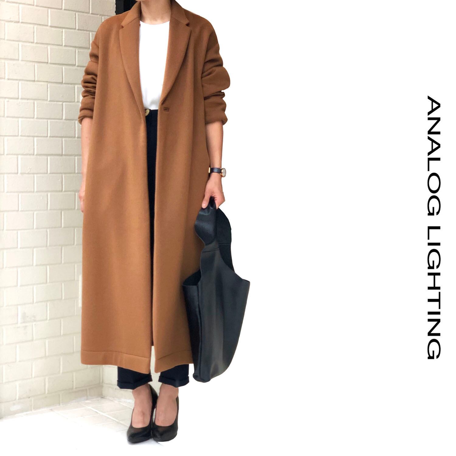 Long Coat/W CashmereCAMEL | ANALOG LIGHTING OFFICE powered by BASE Long Coat/W CashmereCAMEL | ANALOG LIGHTING OFFICE powered by BASE