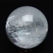 水晶 丸玉 虹入り 60mm スフィア 置物 水晶玉 一点物 151-8708
