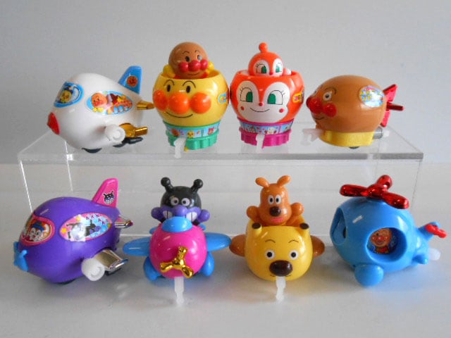 ☆Kbk28Nzおっきなぷらりんアンパンマン3全6種てんどんまん頭型