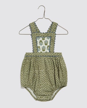 Little cotton clothes/Dhalia Romper - Hawthorn Floral