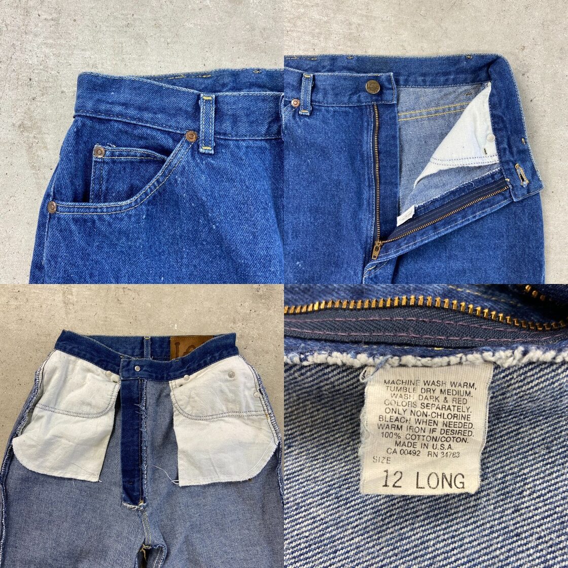 80年代 USA製 Lee RIDERS リーライダース 305-9549 デニムパンツ 