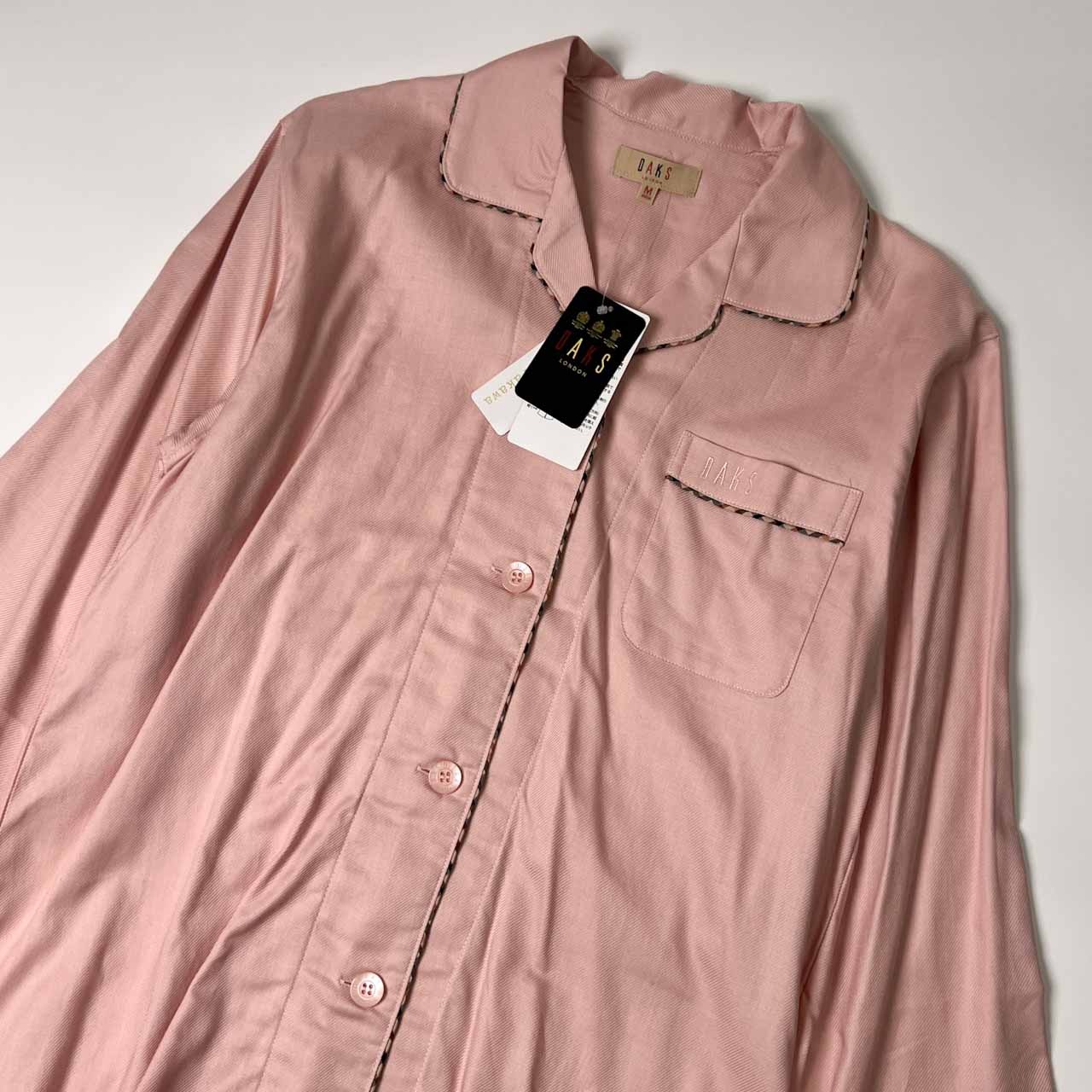 新品 タグ付き 上下 DAKS ダックス パジャマ ルームウェア M /ピンク レディース