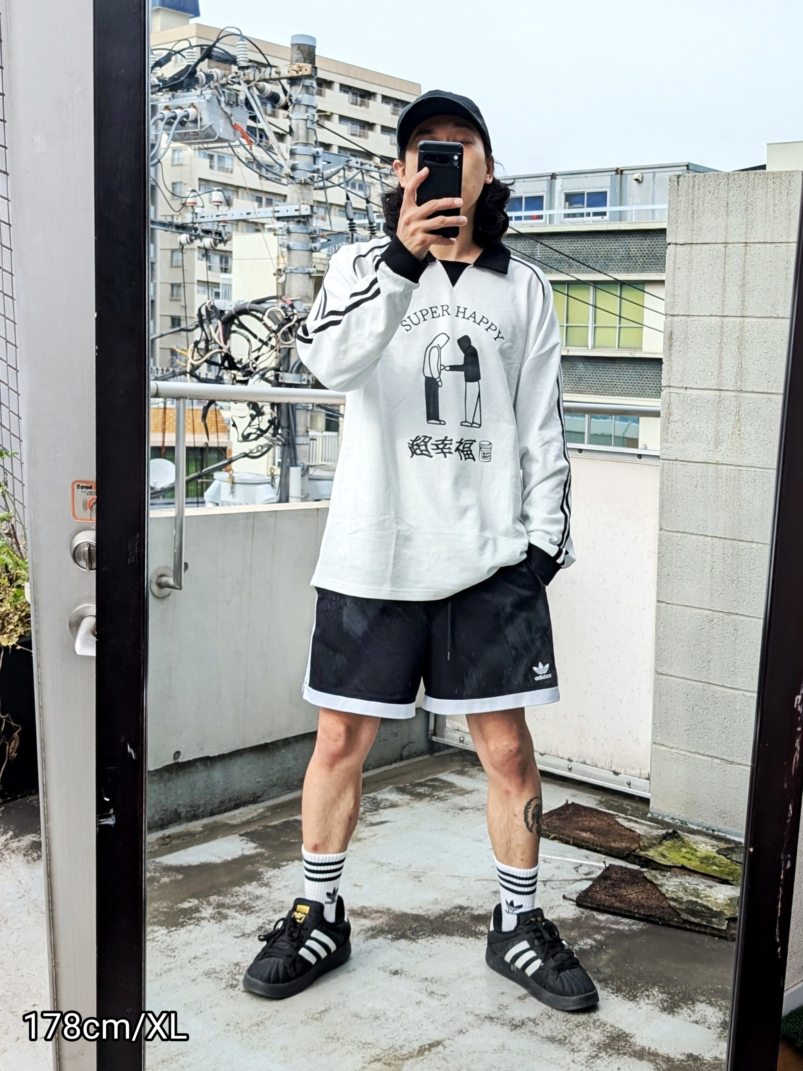 Super Happy LS Game Shirt | BLACK BRAIN