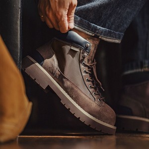 Vintage Brown Suede Work Boots / ヴィンテージ ブラウン スエード ワーク ブーツ