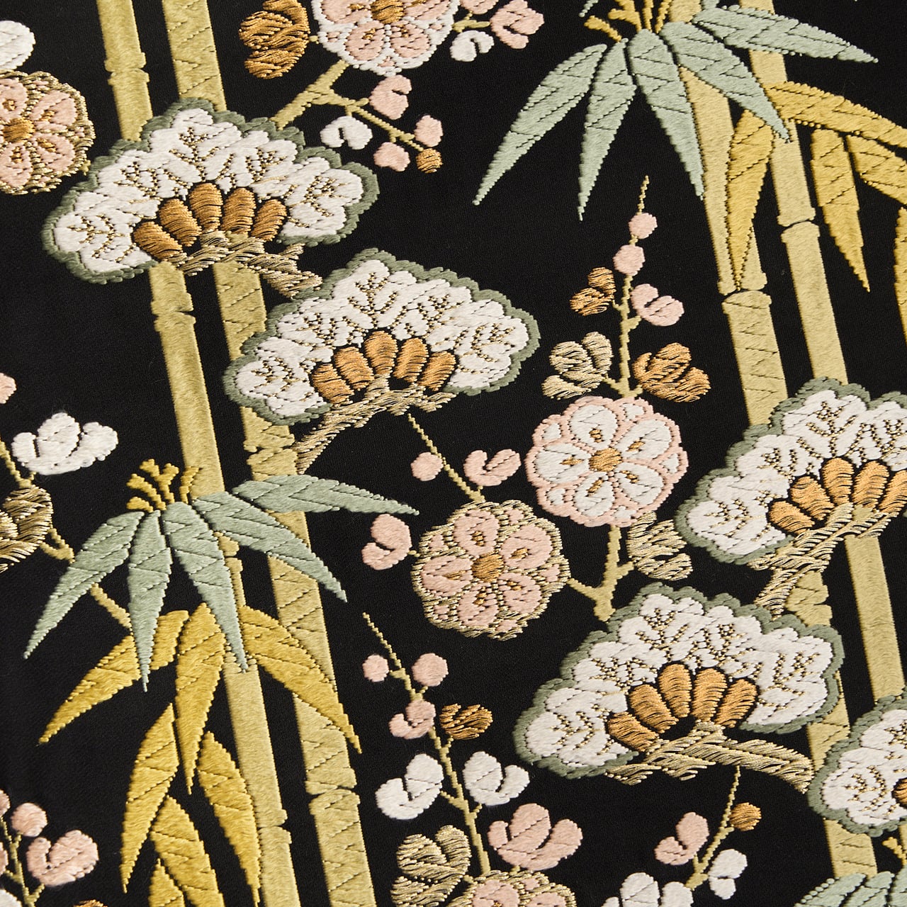 河合康幸謹製 松竹梅の模様 唐織袋帯【未着用品】 | かわの屋