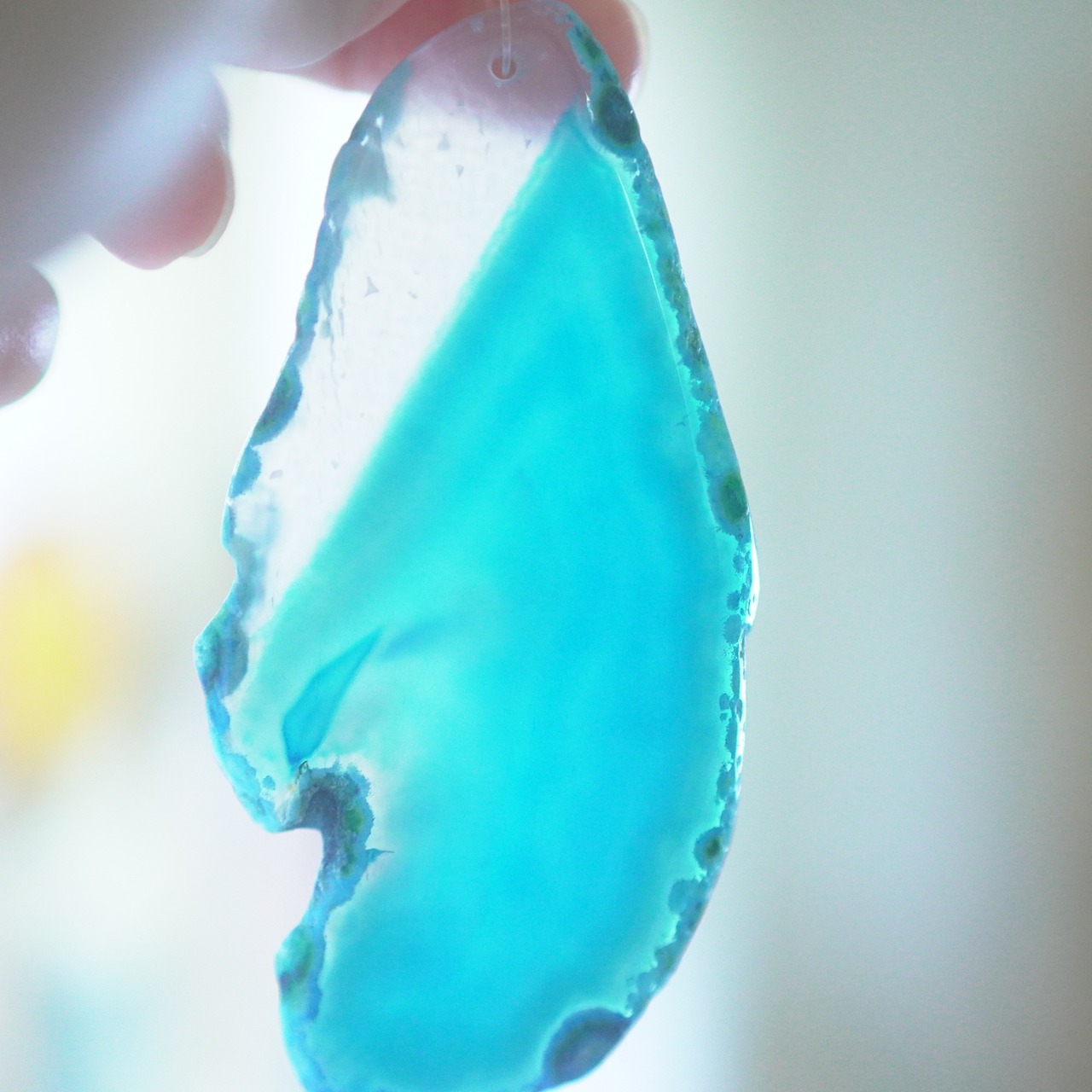 Summer Beach 08 - アゲートヒーリングチャイム / Agate Sun Catcher Wind Chime 1036