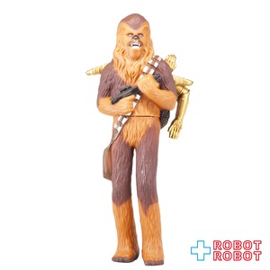 スター・ウォーズ アプローズ社 チューバッカ＆C-3PO ソフビフィギュア