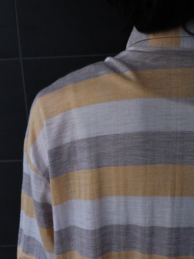 【yves saint laurent】coloring border polo top